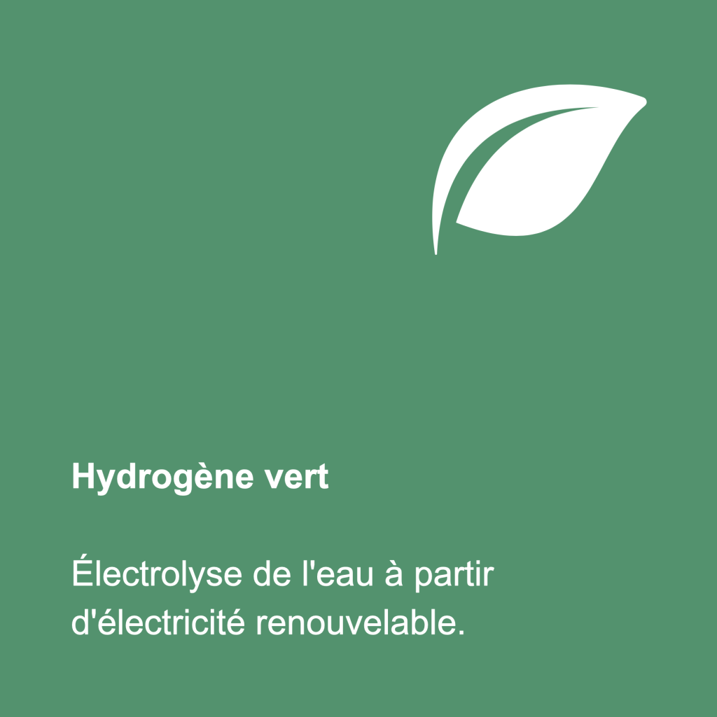 Hydrogène vert